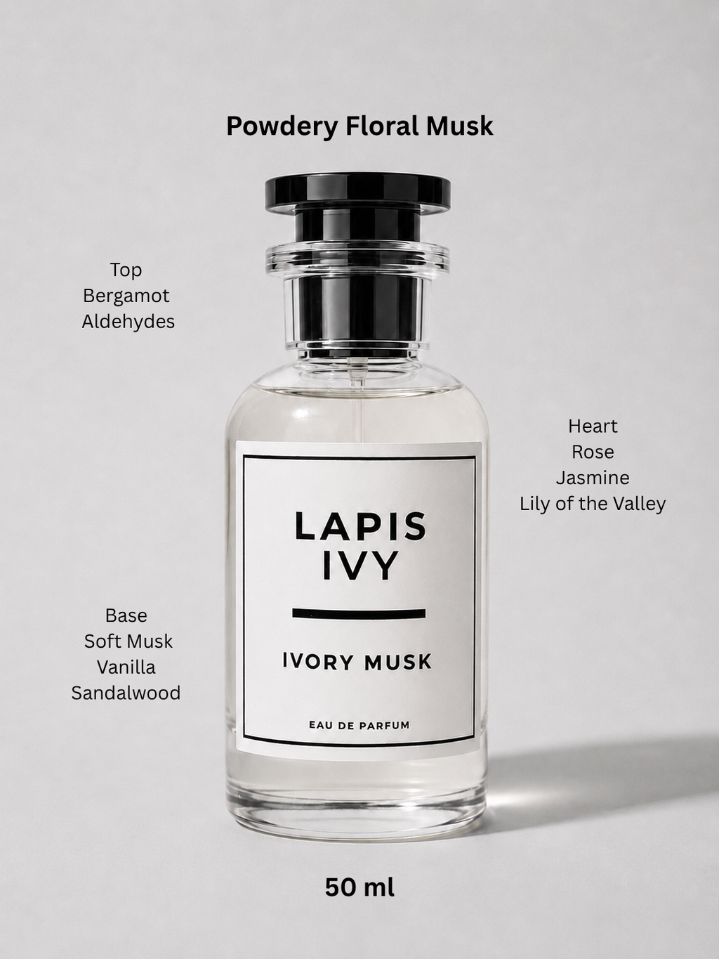 Ivory Musk Eau de Parfum - 50ml